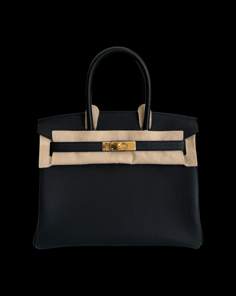 Birkin 30 - Noir Togo GHW CC