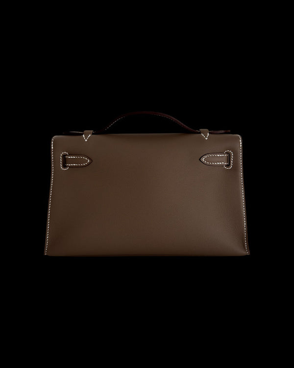 Kelly Pochette - Etoupe Swift GHW CC