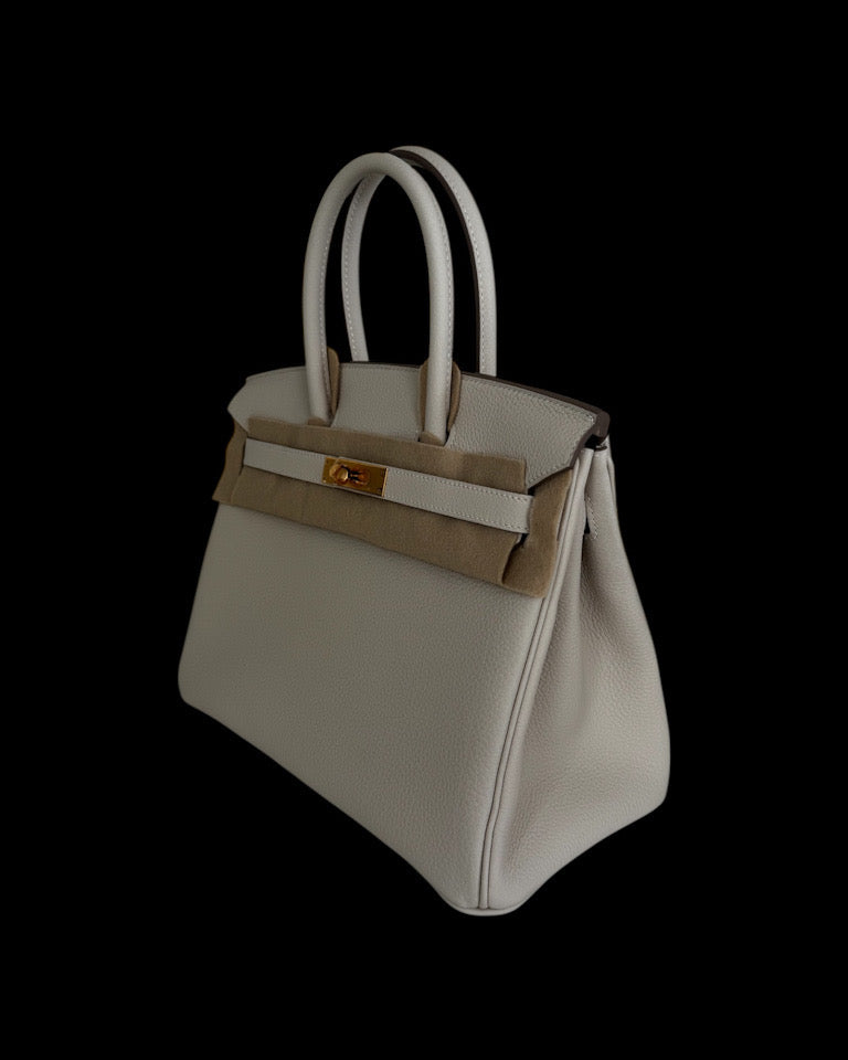 Birkin 30 - Craie Togo GHW CC