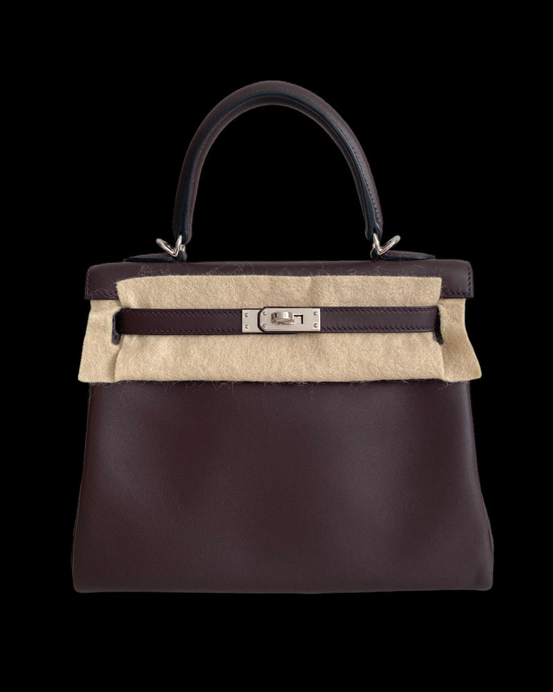 Kelly 25 - Rouge Sellier Swift PHW CK