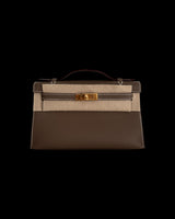 Kelly Pochette - Etoupe Swift GHW CC