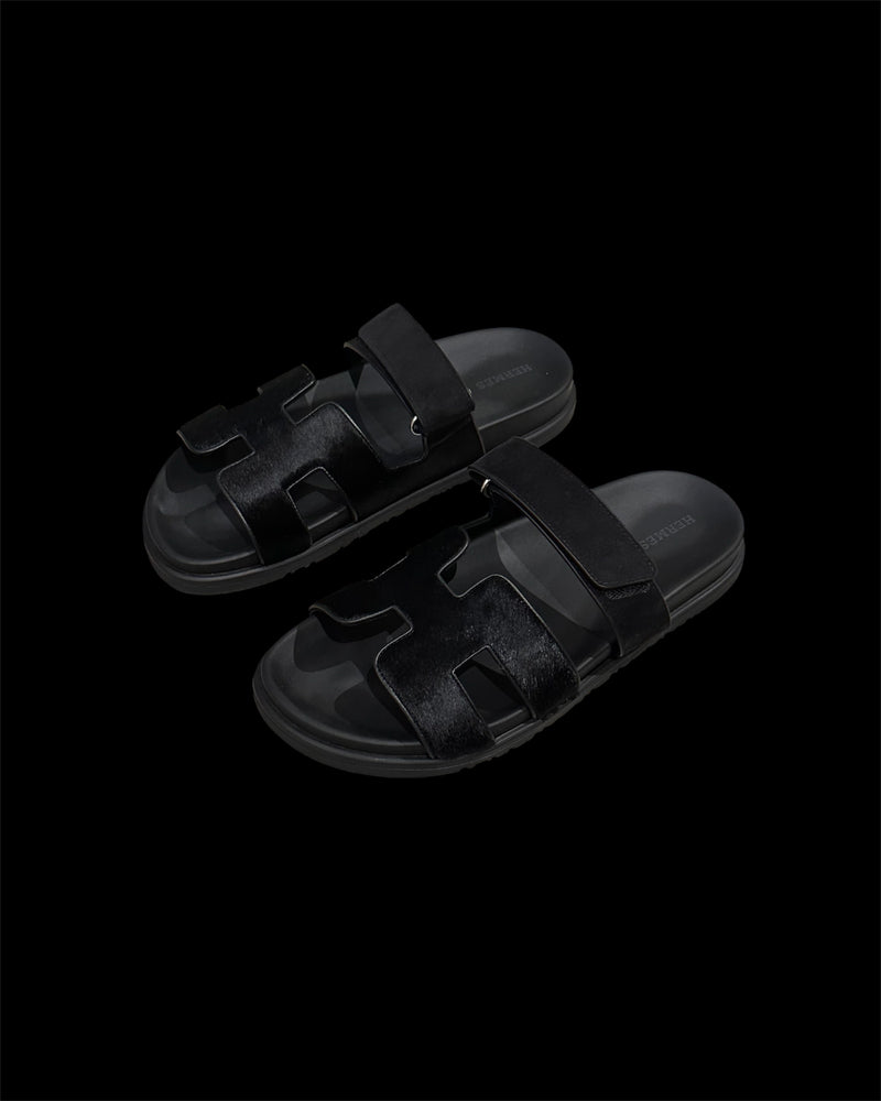 Chypre Sandal - Moiré Calfskin