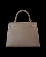 Kelly 25 Sellier - Etoupe Epsom GHW CC
