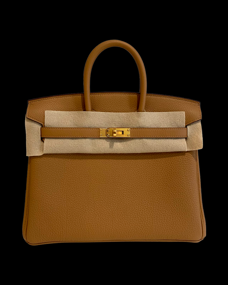 Birkin 25 Biscuit Togo GHW CC 16 Montaigne